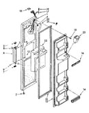 Freezer door parts