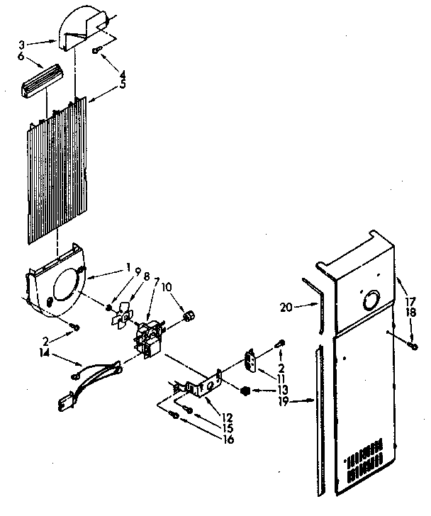 Air flow parts