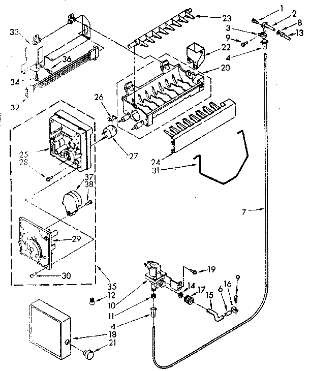 Icemaker parts