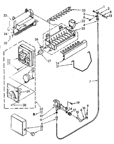 Icemaker parts