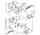 Kenmore 1068760552 air flow and control parts diagram