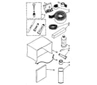 Kenmore 1068760552 optional parts diagram