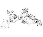 Craftsman 113198610 figure 3 - yoke and motor assembly diagram