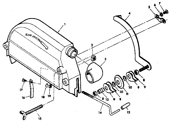 FIGURE 8 - GUARD ASSEMBLY