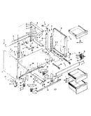 Cabinet assembly for model 198610