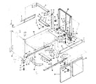 Craftsman 113198610 figure 11 - cabinet assembly for model 113.198410 diagram