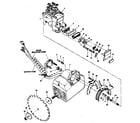 Craftsman 113198611 figure 3 - yoke and motor assembly diagram