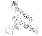 Craftsman 113198510 figure 3-yoke and motor assembly diagram