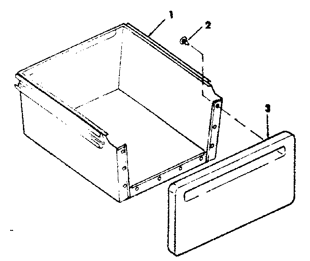 FIGURE 8 - DRAWER ASSEMBLIES 3", 6", 10"