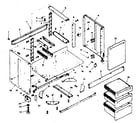 Craftsman 113198510 figure 9 - cabinet assembly diagram