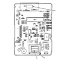 Kenmore 5648745380 power and control circuit board diagram