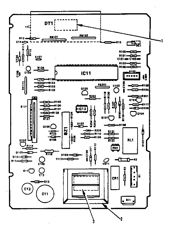 Power and control circuit board