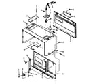 Kenmore 5648765380 cabinet parts diagram