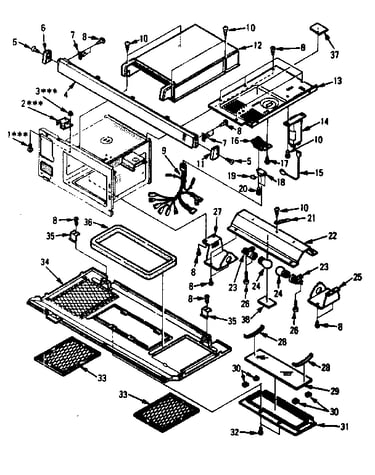 Grill and duct parts-a