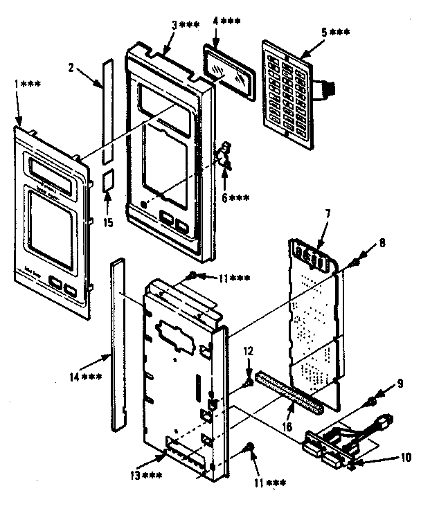 CONTROL PANEL PARTS