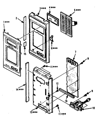 Control panel parts