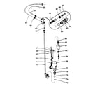 Kenmore 625342001 brine metering (salt saver) valve and nozzle assembly diagram