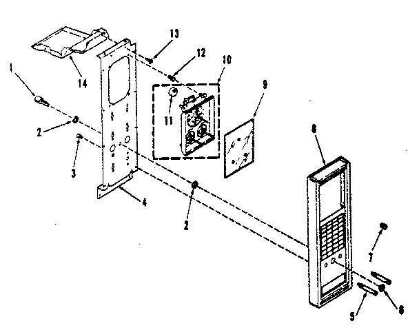 Control panel section