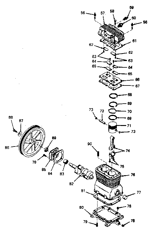 Compressor pump