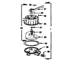 Sears 167410010 valve top assembly diagram