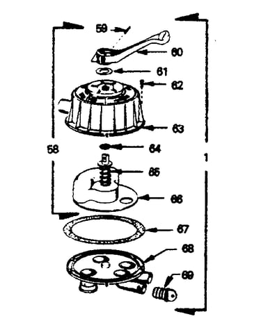 Valve top assembly
