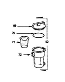 Hair and lint pot assembly
