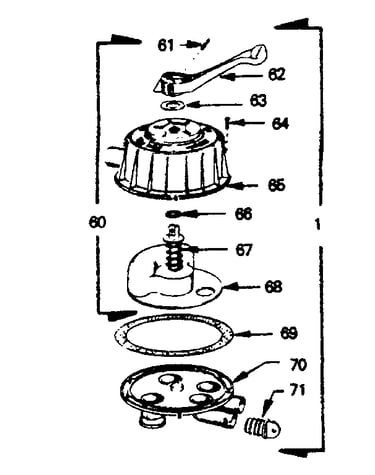 Valve top assembly
