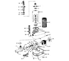Sears 167411020 replacement parts diagram