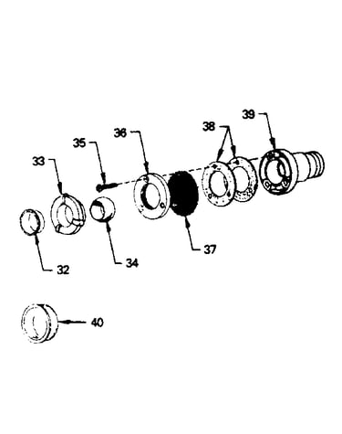 Discharge deflector