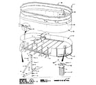 Sears 167415400 replacement parts diagram