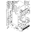 Kenmore 1068670682 cabinet parts diagram