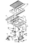 Compartment separator parts