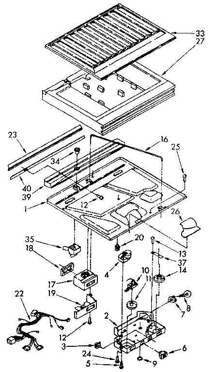 Compartment separator