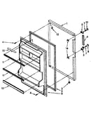 Refrigerator door