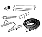 Craftsman 113179951 2-1/2" diameter plastic accessories diagram