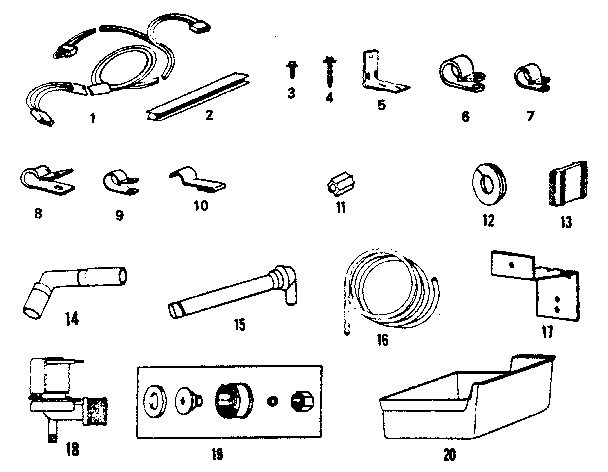 ICE MAKER INSTALLATION KIT #8085