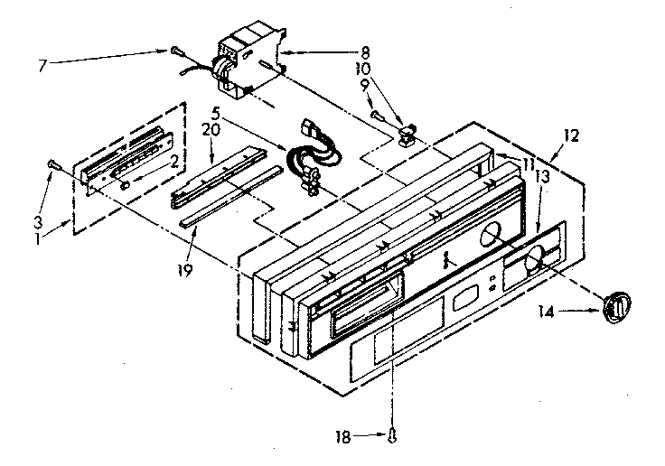 Control panel parts