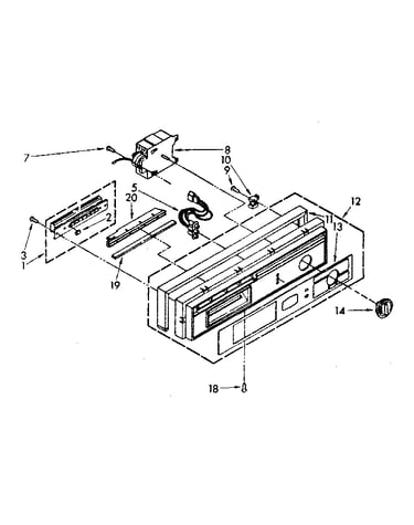 Control panel parts