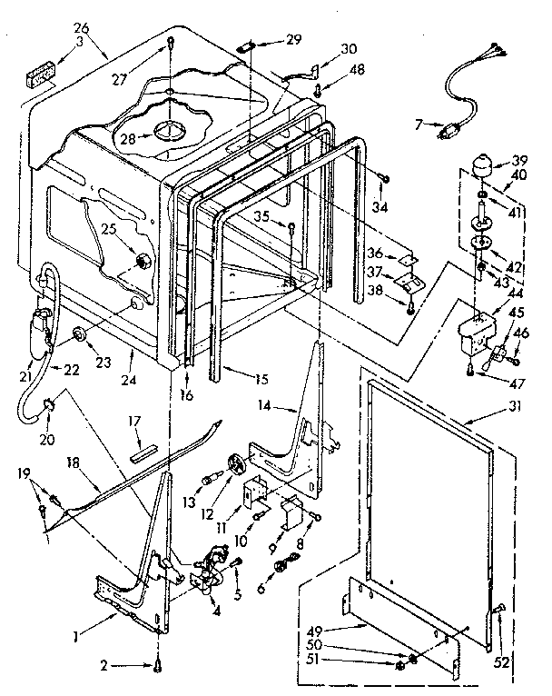 Tub parts