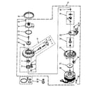Kenmore 6651587981 pump and motor parts diagram