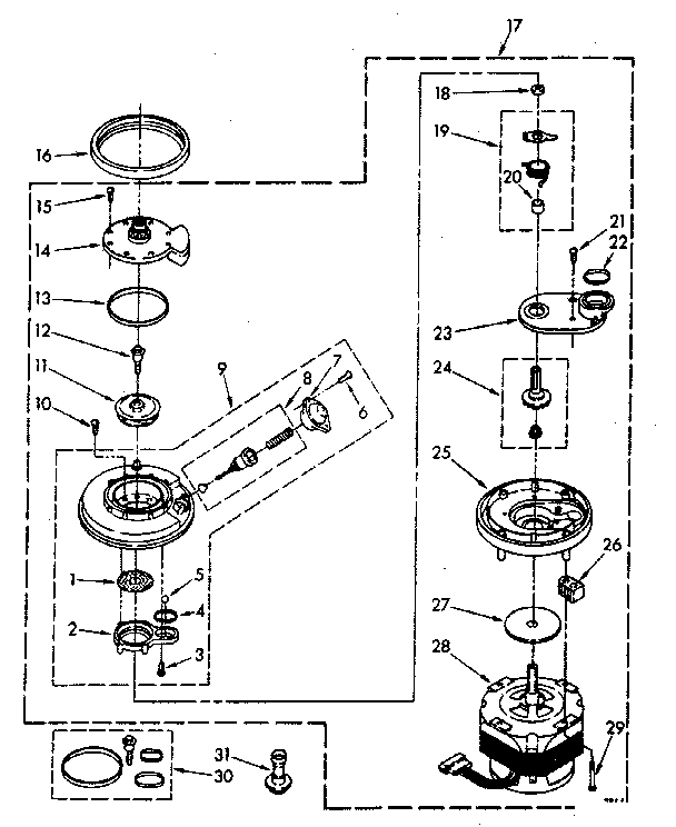 Pump and motor parts