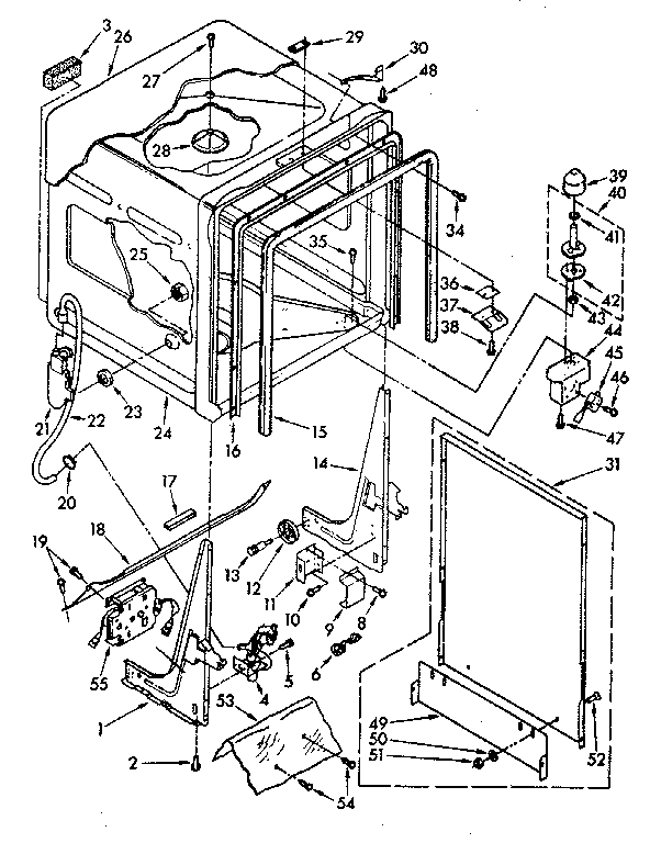 Tub parts