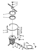 Heater, pump and lower sprayarm