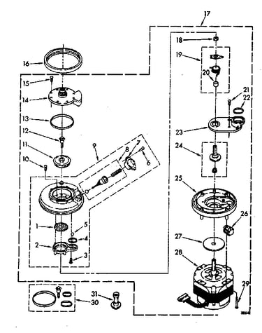 Pump and motor