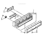 Kenmore 6651688581 console parts diagram