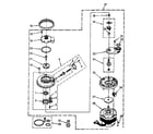 Kenmore 6651688581 pump and motor parts diagram