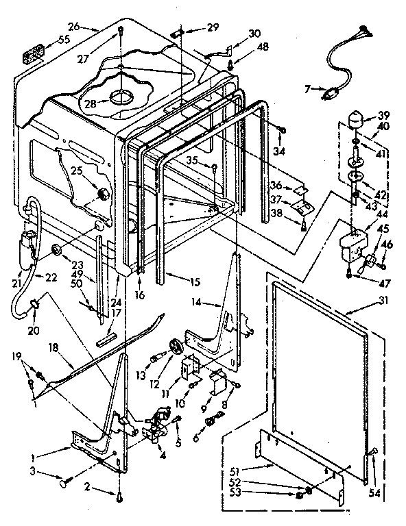 Tub parts