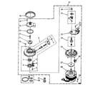 Kenmore 6651696582 pump and motor parts diagram