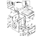 Kenmore 6651779581 cabinet parts diagram
