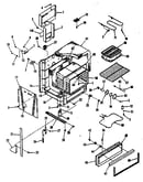 Oven body section